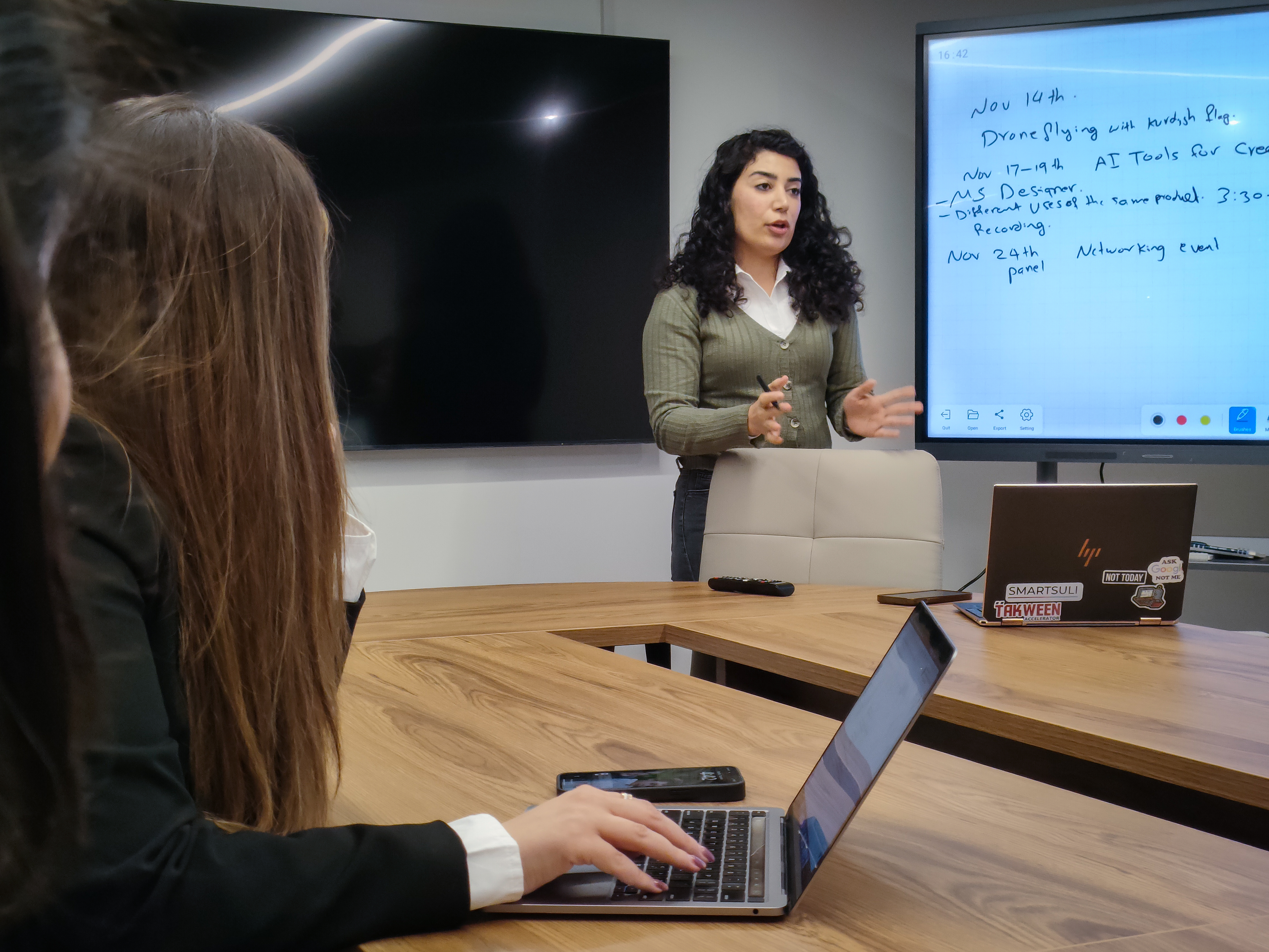 Brainstorming session at THE FOUNDATION
