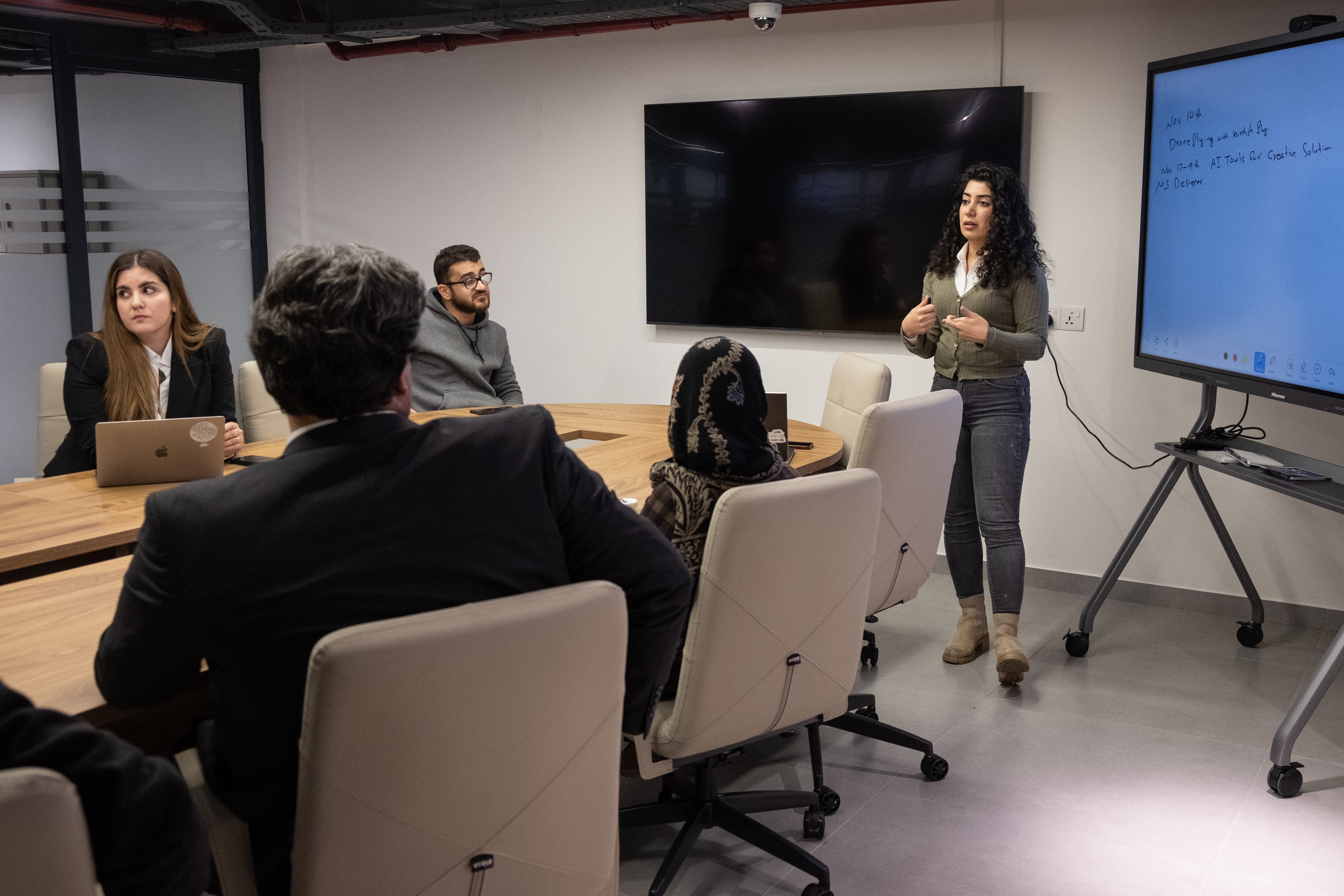 Brainstorming session at THE FOUNDATION